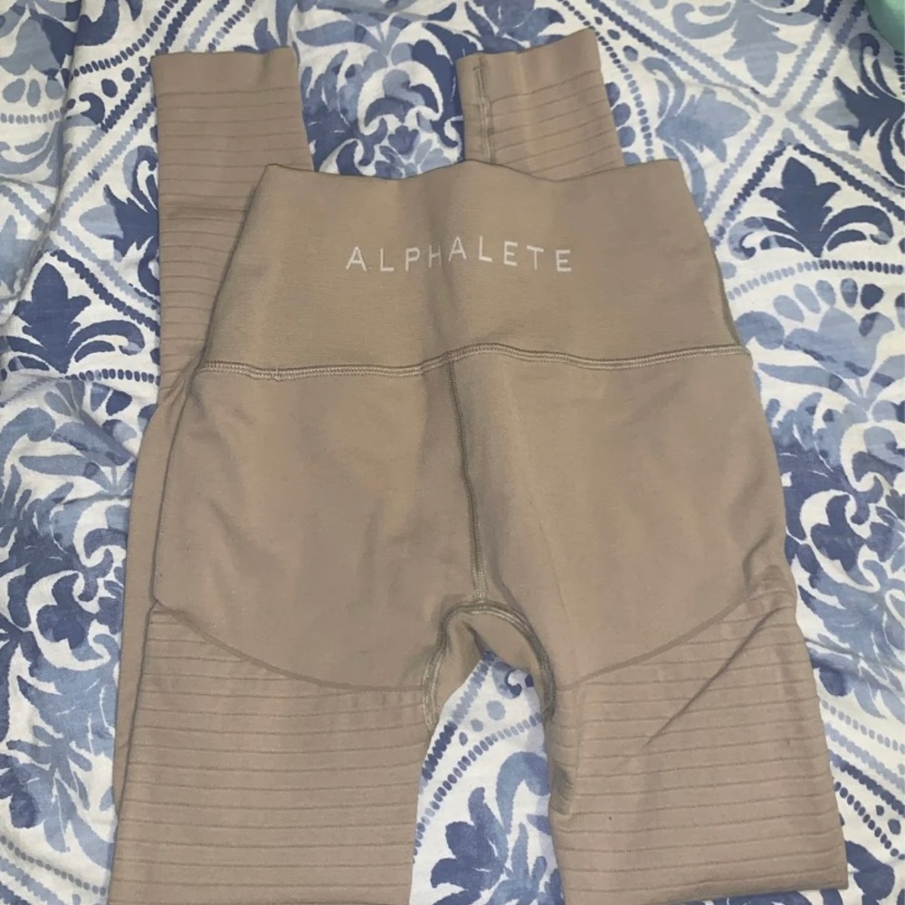 Alphalete Tan Revival Leggings